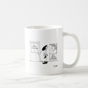 Beratung von Cartoon 4967 Kaffeetasse