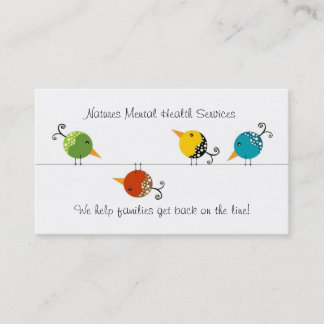 Beratung von Dienstleistungen Visitenkarte