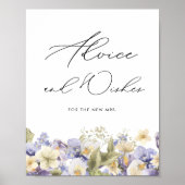 Beratung & Wünsche Brautparty Tee Party Poster (Vorne)