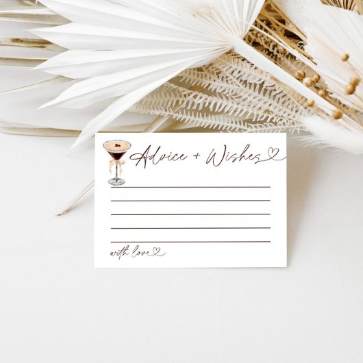 Beratung & Wünsche Duschgel Espresso Martini Begleitkarte