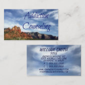 Beratung zur Landschaftlichen Wüstenlandschaft Visitenkarte (Vorne/Hinten)