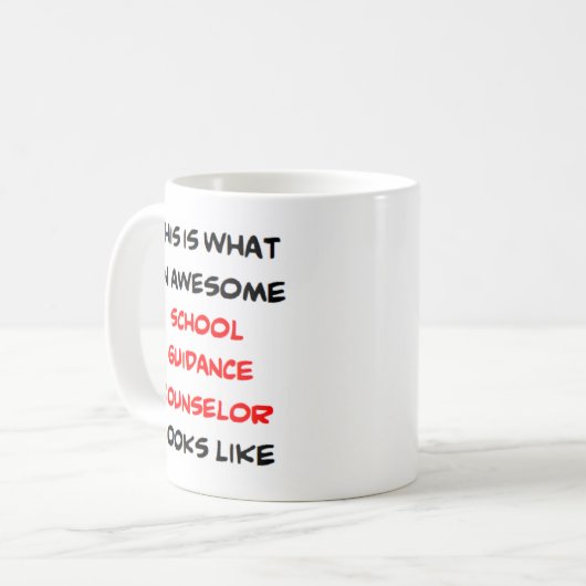 Beratungsschule, phantastisch kaffeetasse (Vorderseite Links)