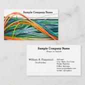 Beratungsunternehmen für Big Data Analyst Visitenkarte (Vorne/Hinten)