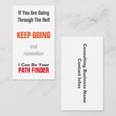 Beratungsunternehmen Visitenkarte (Vorne/Hinten)