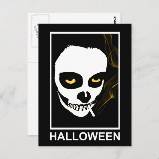 berauschende Todeshalloween Postkarte (Vorne/Hinten)