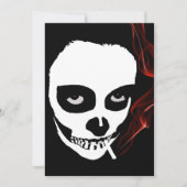 berauschender Tod Einladung (Vorderseite)