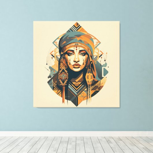 Berber Brilliant Leinwanddruck (Insitu (Holzboden))