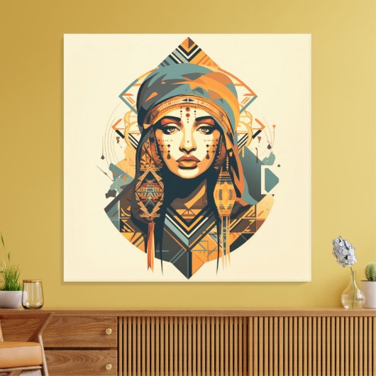 Berber Brilliant Leinwanddruck (Insitu (Wohnzimmer))