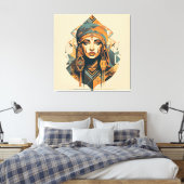 Berber Brilliant Leinwanddruck (Insitu (Schlafzimmer))