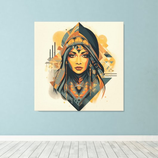 Berber Brilliant Leinwanddruck (Insitu (Holzboden))