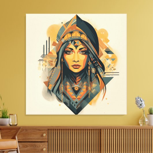 Berber Brilliant Leinwanddruck (Insitu (Wohnzimmer))