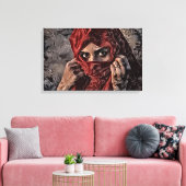 Berber Mystery von Casus Belli Leinwanddruck (Insitu (Wohnzimmer))