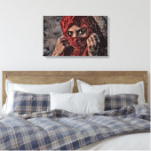 Berber Mystery von Casus Belli Leinwanddruck (Insitu (Schlafzimmer))