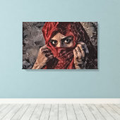 Berber Mystery von Casus Belli Leinwanddruck (Insitu (Holzboden))