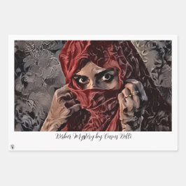 Berber Mystery von Casus Belli Wrapping Paper Shee Geschenkpapier Set