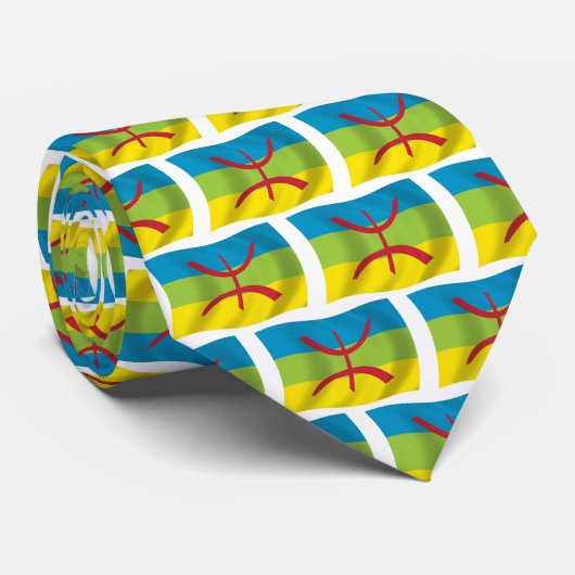 Berber People Flag Krawatte (Gerollt)
