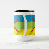 Berber People Flag Tasse (Zentrum)