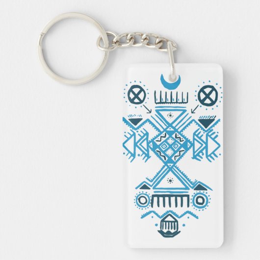 Berber-Symbol Schlüsselanhänger (Vorderseite)