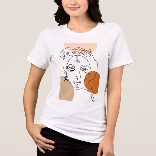 Berber-T-Shirt Tri-Blend Shirt (Vorderseite)