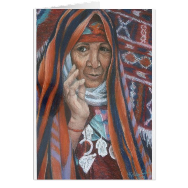 Berber-Tapisserie-Frau (Vorne)