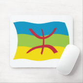 Berber-Volks-Flagge-Mauspad Mousepad (Mit Mouse)