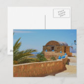 Berberdorf in Tunesien. Postkarte (Vorne/Hinten)