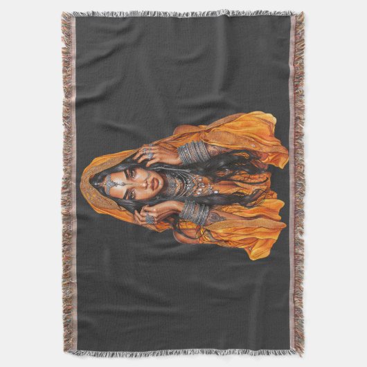 Berbère Decke (Vorderseite Vertikal)