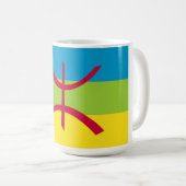 Berberflagge Kaffeetasse (VorderseiteRechts)