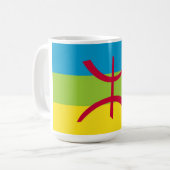 Berberflagge Kaffeetasse (Vorderseite Links)