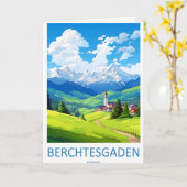 Berchtesgaden 2 karte (Gelbe Blume)