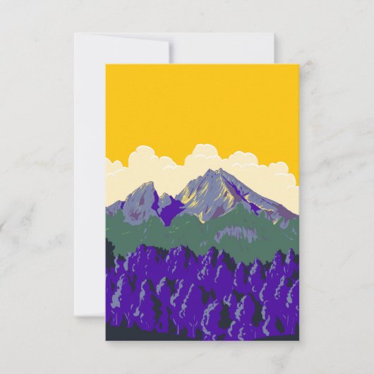 Berchtesgaden Alpen oder Berchtesgadener Alpen WPA Dankeskarte (Vorderseite)