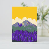 Berchtesgaden Alpen oder Berchtesgadener Alpen WPA Dankeskarte (Stehend Vorderseite)