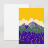 Berchtesgaden Alpen oder Berchtesgadener Alpen WPA Dankeskarte (Vorne/Hinten)