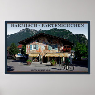 Berchtesgaden - Bayerisches Biker Poster