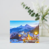 Berchtesgaden, Deutschland Postkarte (Stehend Vorderseite)