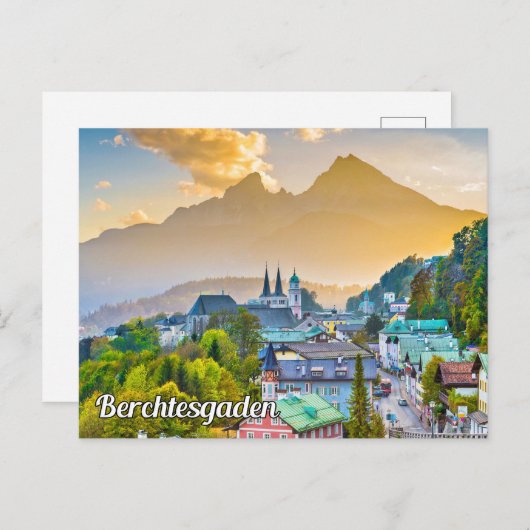 Berchtesgaden, Deutschland Postkarte (Vorne/Hinten)