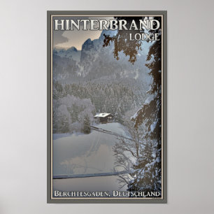 Berchtesgaden - Hinterbrand Häuschen Poster