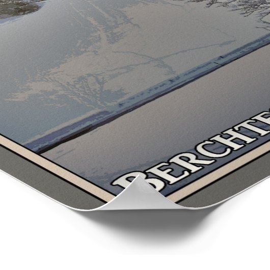 Berchtesgaden - Hinterbrand Lodge Poster (Ecke)