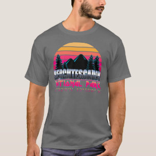Berchtesgaden National Park mit GPS Location 80er  T-Shirt