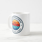 Berchtesgaden Nationalpark Deutschland Minimalisti Kaffeetasse (Vorderseite Links)