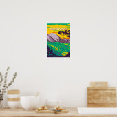 Berchtesgaden Nationalpark Deutschland Vintag Poster (Küche)