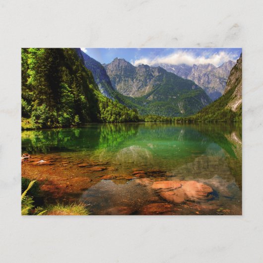 Berchtesgaden Nationalpark Mountains, Deutschland Postkarte (Vorderseite)