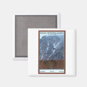 Berchtesgaden Nationalpark - Winter Magnet (Vorderseite/Rückseite)