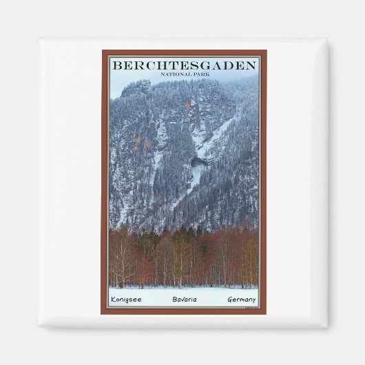Berchtesgaden Nationalpark - Winter Magnet (Vorne)