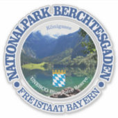 Berchtesgaden NP Aufkleber (Vorderseite)