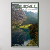 Berchtesgaden - Obersee Poster (Vorne)