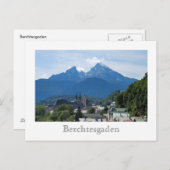 Berchtesgaden Postkarte (Vorne/Hinten)