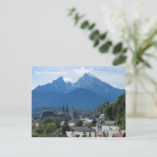Berchtesgaden Postkarte (Stehend Vorderseite)