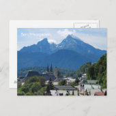 Berchtesgaden Postkarte (Vorne/Hinten)