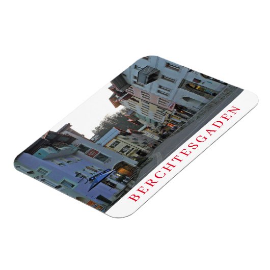 Berchtesgaden view Kühlschrankmagnet Magnet (Linke Seite)